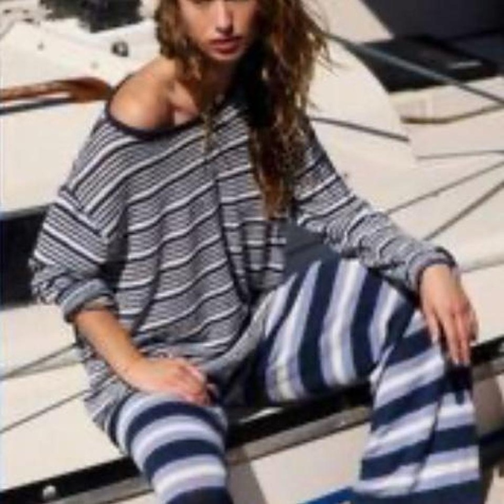 NWT free people stripped top
